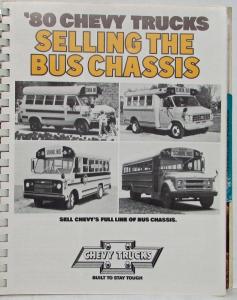 1980 Chevrolet Truck Dealer Silver Book Special Bodies & Equipment Pickup HD Van