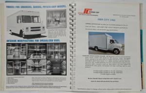 1980 Chevrolet Truck Dealer Silver Book Special Bodies & Equipment Pickup HD Van