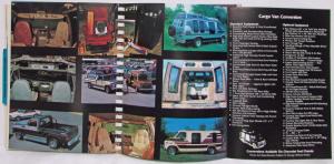 1980 Chevrolet Truck Dealer Silver Book Special Bodies & Equipment Pickup HD Van