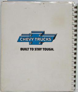 1980 Chevrolet Truck Dealer Silver Book Special Bodies & Equipment Pickup HD Van