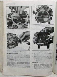 1975 GMC Truck Pickup Series 1500-3500 Service Manual Supplement Inc Jimmy G&P