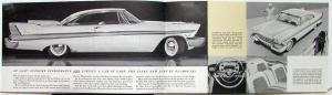 1957 Plymouth Fury Sales Brochure V-800 2 X 4 Carbs Perf Luxury Original
