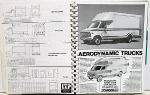 1981 Chevrolet Truck Dealer Silver Book Special Bodies & Equipment Pickup HD Van