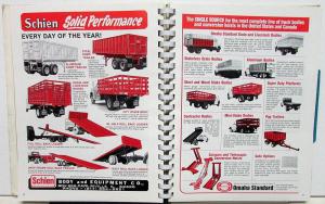 1981 Chevrolet Truck Dealer Silver Book Special Bodies & Equipment Pickup HD Van