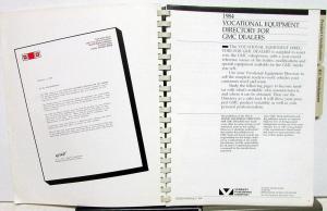 1984 GMC Truck Dealer Vocational Equipment Book Special Bodies Mods Pickup Van