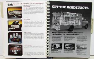 1984 GMC Truck Dealer Vocational Equipment Book Special Bodies Mods Pickup Van