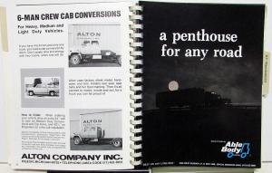 1984 GMC Truck Dealer Vocational Equipment Book Special Bodies Mods Pickup Van