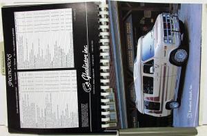 1984 GMC Truck Dealer Vocational Equipment Book Special Bodies Mods Pickup Van