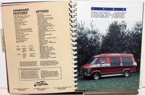 1984 GMC Truck Dealer Vocational Equipment Book Special Bodies Mods Pickup Van