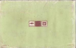 1973 Chevrolet Chevelle Owners Operators Manual Original