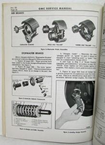 1971 GMC Trucks Series 7500-9502 Service Shop Repair Manual Supplement