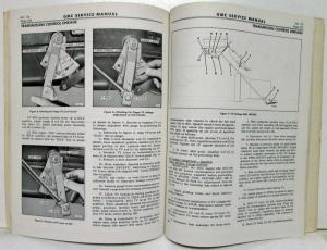1971 GMC Trucks Series 7500-9502 Service Shop Repair Manual Supplement