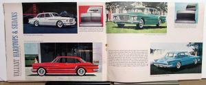1961 Plymouth Fury Valiant Belvedere Savoy Suburban Color Sales Brochure Orig