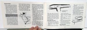 1973 Chevrolet Impala Caprice Bel Air Owners Operators Manual Original