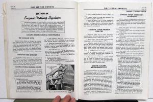 1972 GMC Trucks Series 4500-6500 Service Shop Repair Manual Supplement