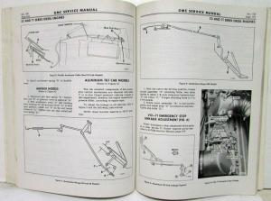 1972 GMC Trucks Series 7500-9502 Service Shop Repair Manual Supplement