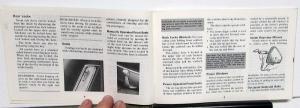1973 Chevrolet Impala Caprice Bel Air Operators Owners Manual Original