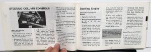 1973 Chevrolet Impala Caprice Bel Air Operators Owners Manual Original