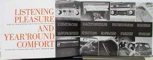 1960 Plymouth Accessories Fury Belvedere Savoy Suburban Sales Brochure Original