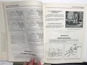 1976 GMC Trucks Series 4500-9502 Service Shop Repair Manual Supplement