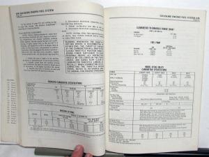 1976 GMC Trucks Series 4500-9502 Service Shop Repair Manual Supplement