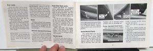 1974 Chevrolet Monte Carlo Owners Operators Manual Original