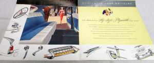 1954 Plymouth Belvedere Plaza Savoy Color XL Sales Folder Original Brochure