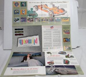 1951 Plymouth Cranbrook Cambridge Concord Color Sales Folder Original