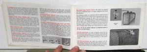 1966 Pontiac GTO Tempest LeMans Catalina Bonneville Owners Manual Original