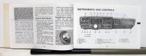 1975 Chevrolet Monte Carlo Owners Operators Manual Original