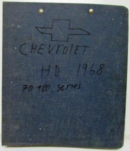 1968 Chevrolet Truck Heavy Duty Series 70 and 80 Service Shop Repair Manual