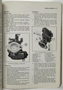 1947 Chevrolet Truck Service Shop Repair Manual Pickup Light Medium Heavy Duty