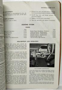 1947 Chevrolet Truck Service Shop Repair Manual Pickup Light Medium Heavy Duty