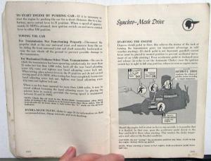 Original 1953 Pontiac Chieftain Catalina Owners Manual