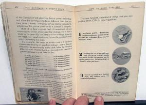Original 1936 Pontiac 6 Cylinder Models Owners Manual Care Operation Instruction