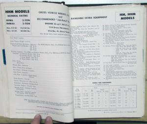 1955 Dodge Truck Dealer Data Book Features Specs Pickup Panel HD Van