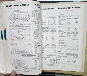 1955 Dodge Truck Dealer Data Book Features Specs Pickup Panel HD Van