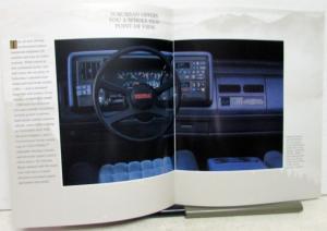 1992 Chevrolet Suburban & Full Size Blazer New Model Intro Brochure W/Envelope