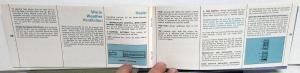 1969 Chrysler Newport 300 New Yorker Town & Country Owners Manual Orginal