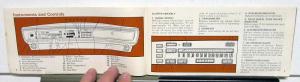 1972 Chrysler Imperial Owners Operators Manual Orginal