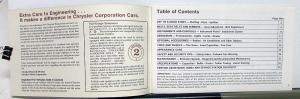 1975 Chrysler Cordoba Owners Operators Manual Orginal