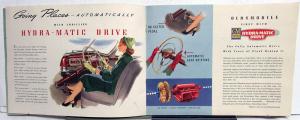 1948 Oldsmobile Dynamic Series Sixty & Seventy Color XL Sales Brochure Original