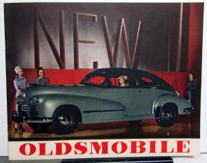 1946 Oldsmobile Special Dynamic Cruiser Custom 8 Cruiser Sales Brochure XL Orig