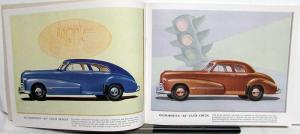 1946 Oldsmobile Special Dynamic Cruiser Custom 8 Cruiser Sales Brochure XL Orig