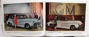 1946 Oldsmobile Special Dynamic Cruiser Custom 8 Cruiser Sales Brochure XL Orig