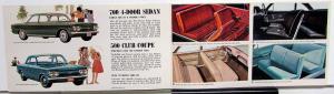 1964 Chevrolet Corvair Monza Spyder 700 Sedan 500 Coupe Sales Brochure ORIGINAL