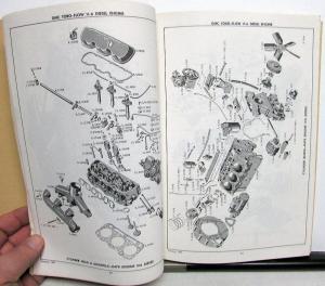 1966 GMC Truck Dealer Parts Book Model DSPA-5019 Ambulance Conversion Buses
