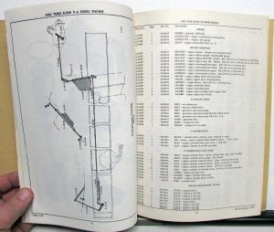 1966 GMC Truck Dealer Parts Book Model DSPA-5019 Ambulance Conversion Buses