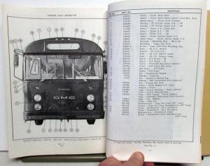 1966 GMC Truck Dealer Parts Book Model DSPA-5019 Ambulance Conversion Buses