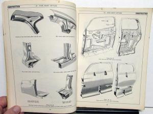 1941 GM Cars Chevy Pontiac Olds Cadillac Fisher Body Construction Service Manual